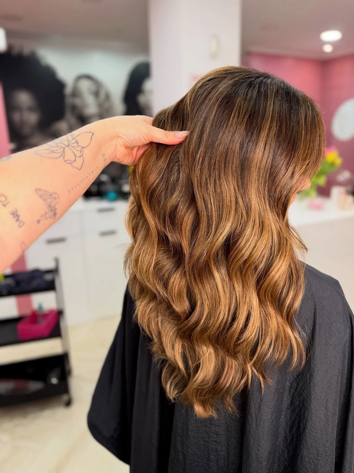 Balayage realizado no Hair & Beauty Studio