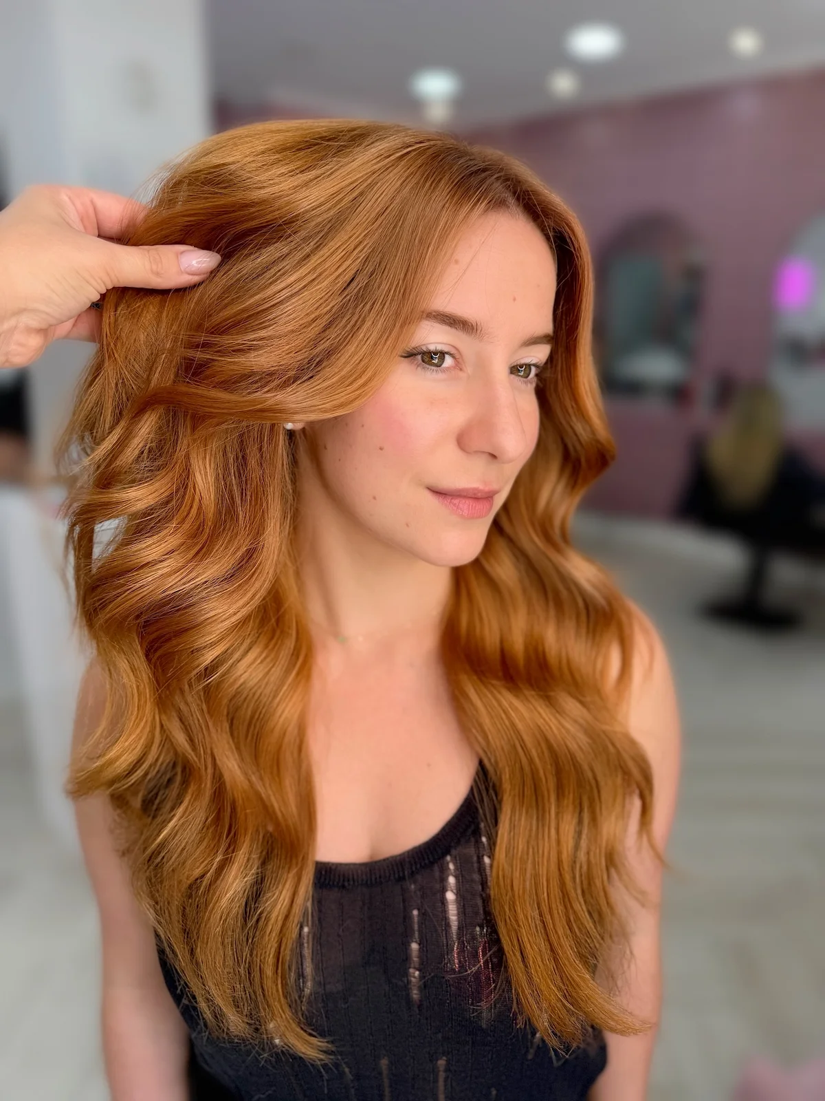 Resultado final realizado no Hair & Beauty Studio